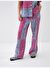 Pembe Oversize Pamuklu Pantolon