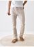 Naturel Slim Fit Pamuklu Pantolon