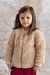 Kız Bebek Peluş Mont - Bej