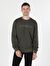 Regular Fit Baskılı Yeşil Erkek Sweatshirt Cl1060127