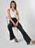 971 Mony Regular Fit Orta Bel Bootcut Kadın Siyah Jean Pantolon Cl1063571
