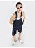 Regular Fit Yüksel Bel Düz Kadın Mavi Jean Şort Cl1065890
