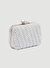 Gusto İncili Abiye Clutch Çanta - Beyaz