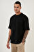 Buratti Pamuklu Oversize Bisiklet Yaka Basic Erkek T Shirt 5902365
