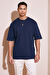 Buratti Pamuklu Oversize Bisiklet Yaka Basic Erkek T Shirt 5902365
