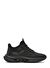 Erkek Siyah Kalın Tabanlı Bağcıklı Kumaş Sneaker 25SFD695414