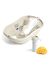 OkBaby Onda  Evol Banyo Küveti & Bebek Duşu & Doğal Banyo Süngeri No.10 / K.Beyaz