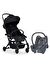 Bumprider Connect 3 Bebek Arabası Black-Black / Cabriofix Oto Koltuğu Essential Black