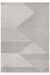 Retro Krem Gri Geometrik Desenli Tozumaz Salon Koridor Balkon Teras Bahçe Oturma Odası Halısı 19270A