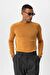 Antioch Tütün Bisiklet Yaka Slim Fit Triko Kazak