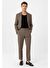 Antioch Kahve Slim Fit Klasik Erkek Takım
