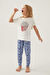 RolyPoly Pop Crow Krem Kız Çocuk Pijama Takımı