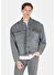 Oversize Fit Düğmeli Astarsız  Erkek Siyah Ceket Cl1073437