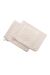 Havlu Banyo Kesesi %100 Pamuk Bukle 2'li Set Kapama Bordürlü Krem 15x20 Cm