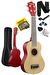 Midex UKX-233NT Naturel Concert Ukulele (Askı Çanta Metod Pena)