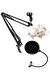 Stüdyo Pop Filtre + Shock Mount + Mikrofon Standı (NB40)