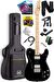 Maxword TLX-60BK Telecaster Maple Klavye HH Profesyonel Elektro Gitar