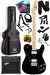 Maxword TLX-60BK-25AMP Telecaster Maple Klavye HH 25W Amfili Elektro Gitar Seti