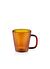 The Mia Striped Borosilikat Cam Kupa Amber 130 ml