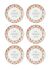 Dolce Vita Pasta Tabağı 6lı Set 19 cm DVT0001