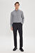 Erkek Siyah Slim Fit Dar Kesim Klasik Yan Cep Pantolon