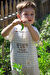 Auntie Me Organik Wide Checked 'Everyone Loves Gardening' Salopet
