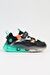 United Colors of Benetton Siyah-Turkuaz Çocuk Kumaş Sneaker BNI-10275-Siyah