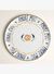 Lublın Porselen Pizza Tabağı 33x33x1.6 Cm Lacıvert-sarı