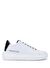Mario Valentino Unisex Hakiki Deri Beyaz/Siyah Sneakers & Spor Ayakkabı