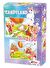 Star Puzzle 2x50 Parça Çocuk Puzzle - Şeker Diyarı
