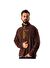 FreeCamp Man Half Zipper Fleece Polar-KAHVERENGİ