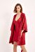 MARESIAS KISA KİMONO BORDO