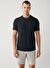 Erkek Antrasit Soft Touch Baskılı Bisiklet Yaka T-shirt A41Y1032