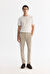 Erkek Bej Klasik Bel Yumuşak Tuşeli Slim Fit Chino Pantolon B003035