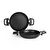 Schafer Black Stone 2 li Sahan Seti 18+22 Cm-Siyah