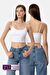  2'li Ekonomik Paket 1207 Brian Pamuklu İnce Askılı Crop Atlet Set