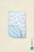 Bebe Marin Seashell Müslin Bebek Battaniyesi Mavi 120x120