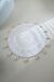 İrya Pina Banyo Paspası White / Brown 100x100