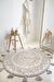 Pina %100 Pamuk Banyo Paspası White / Grey 100x100
