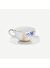 Royal White Mavi Beyaz Porselen Kahve Fincanı 125 ml
