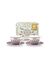 Lily & Lotus Mor Porselen Çay Fincan Seti 280 ml