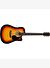 Squier SA-105CE Dreadnought Cutaway Sunburst Elektro Akustik Gitar