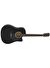 Squier SA-105CE Dreadnought Cutaway Black Elektro Akustik Gitar