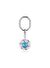 5713885 Swarovski Anahtarlık Dulcıs:Keyrıng Aqua/Rhs