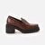 Kemal Tanca Kahverengi Kadın Deri Loafer 242TCK056 AD2361