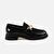 Kemal Tanca Siyah Kadın Deri Loafer 242TCK918 5758