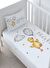 Bebek Boy Lastikli Çarşaf Seti - Pure Baby Serisi - Pofuduk Pembe Yıldız