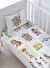 Bebek Boy Lastikli Çarşaf Seti - Cartoon Serisi - Toy Story Patchwork