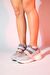 BERGE Buz Multi Kadın Cırtlı Dolgu Taban Spor Sneakers