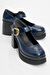 Luvi Shoes Bordo Kadın Platform Topuklu Ayakkabı 16-1006